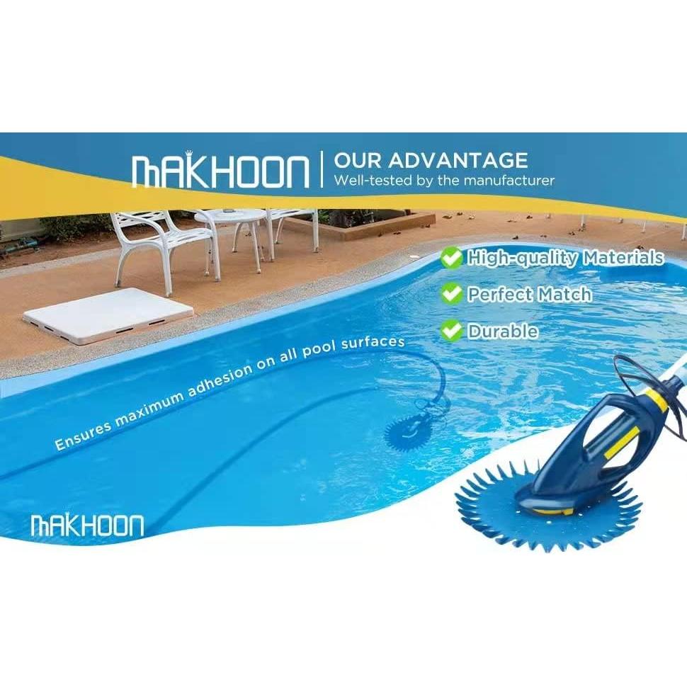 Kit de Reemplazo de Limpiador de Piscina MAKHOON 4 Piezas