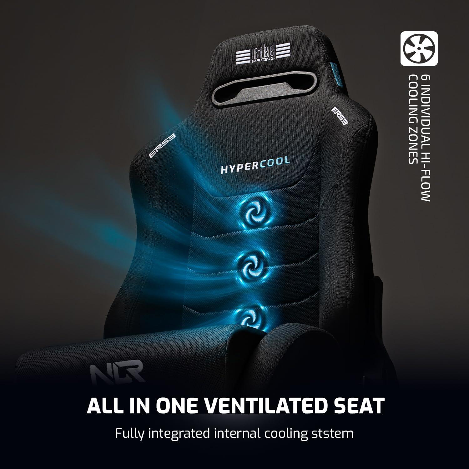 Asiento de Simulación Ventilado Next Level Racing ERS3 Hypercool
