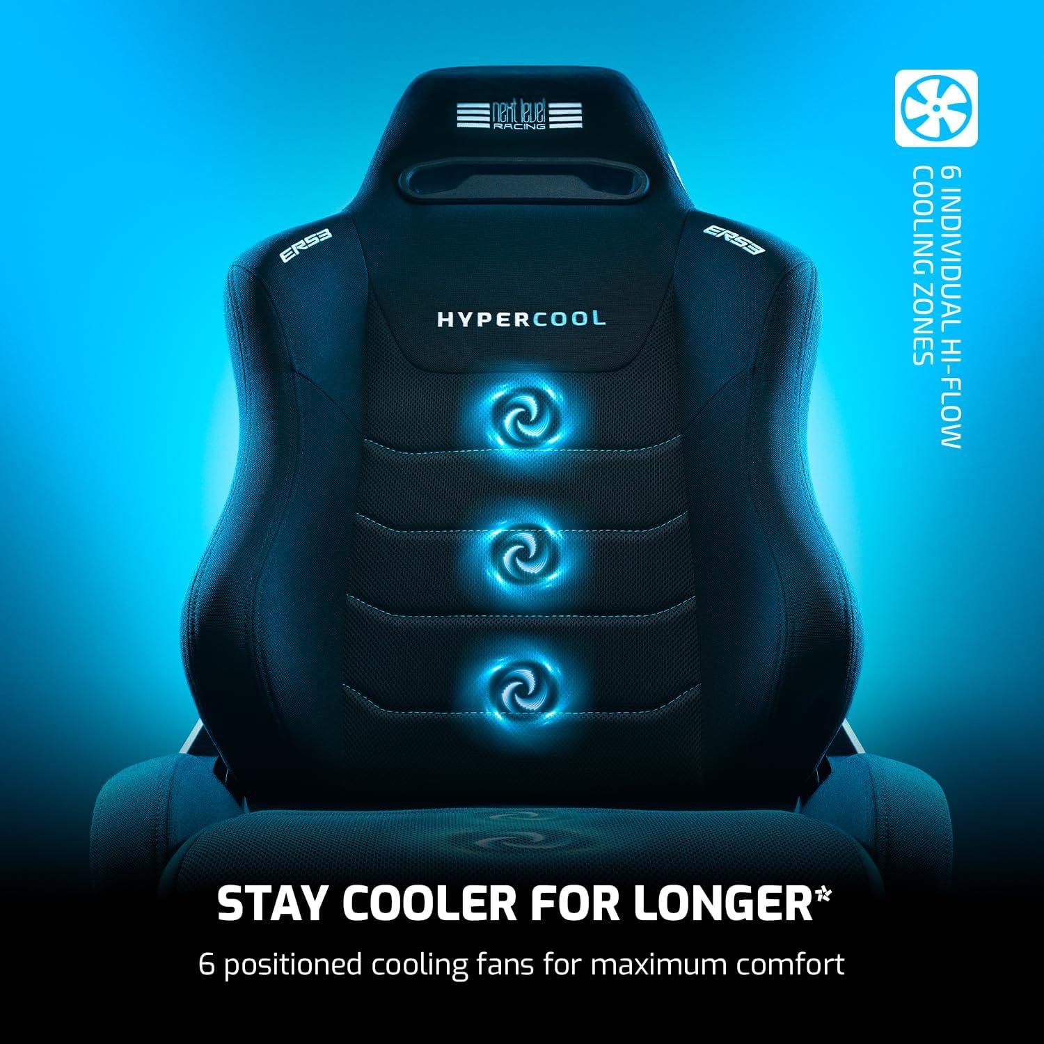 Asiento de Simulación Ventilado Next Level Racing ERS3 Hypercool