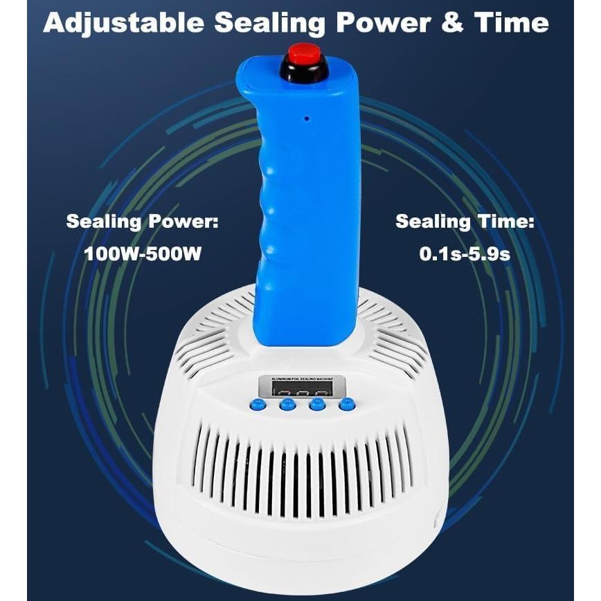 Sellador de Inducción Portátil HAPPCUCOE 500W Ajustable