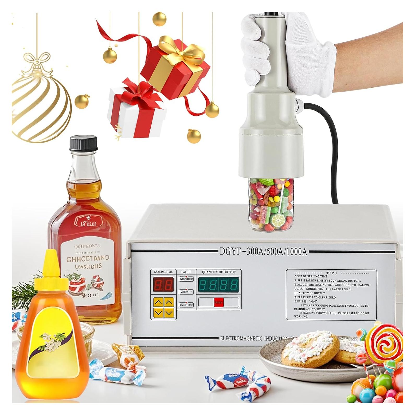 Sellador de Tapas por Inducción NEWTRY 10-50mm 220V