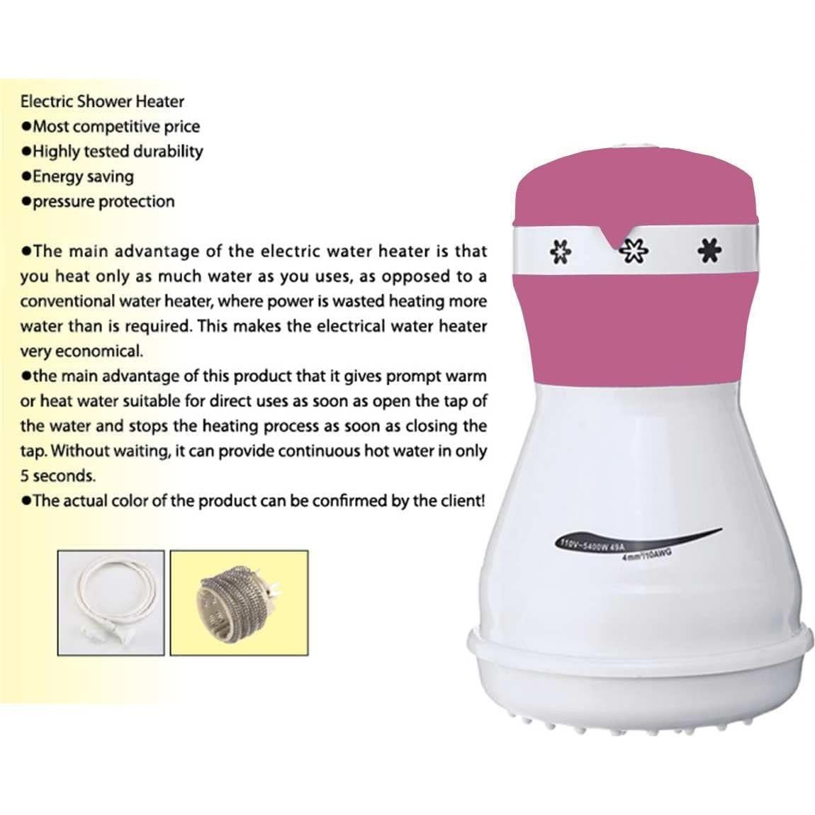 Calentador de Agua Instantáneo Eléctrico Aliewin 5400W 110V