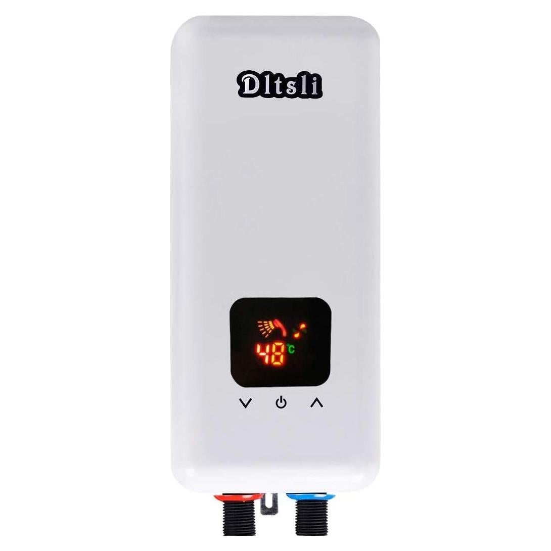 Calentador de Agua Eléctrico Instantáneo Dltsli 5.5KW 240V Mini