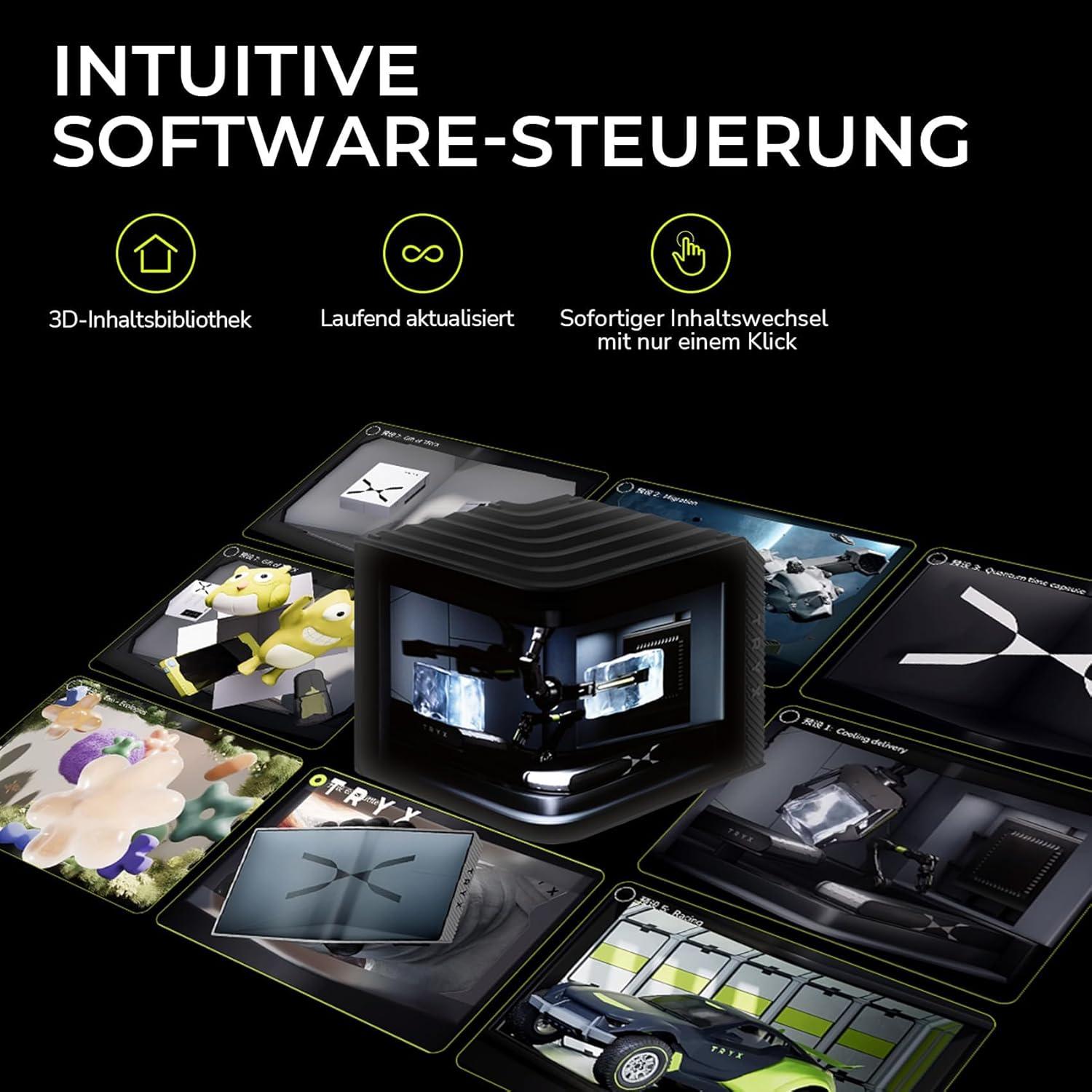 Enfriador AIO TRYX Panorama 280mm Negro con Pantalla Curvada 6.5"