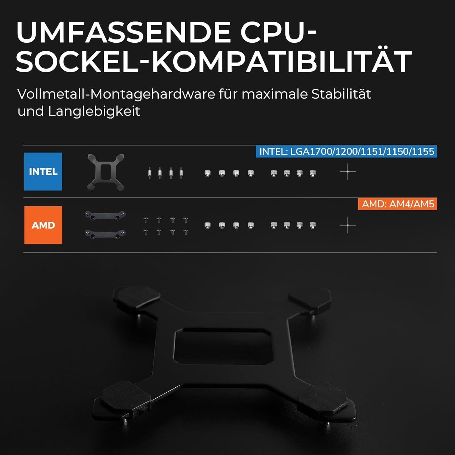 Enfriador AIO TRYX Panorama 280mm Negro con Pantalla Curvada 6.5"