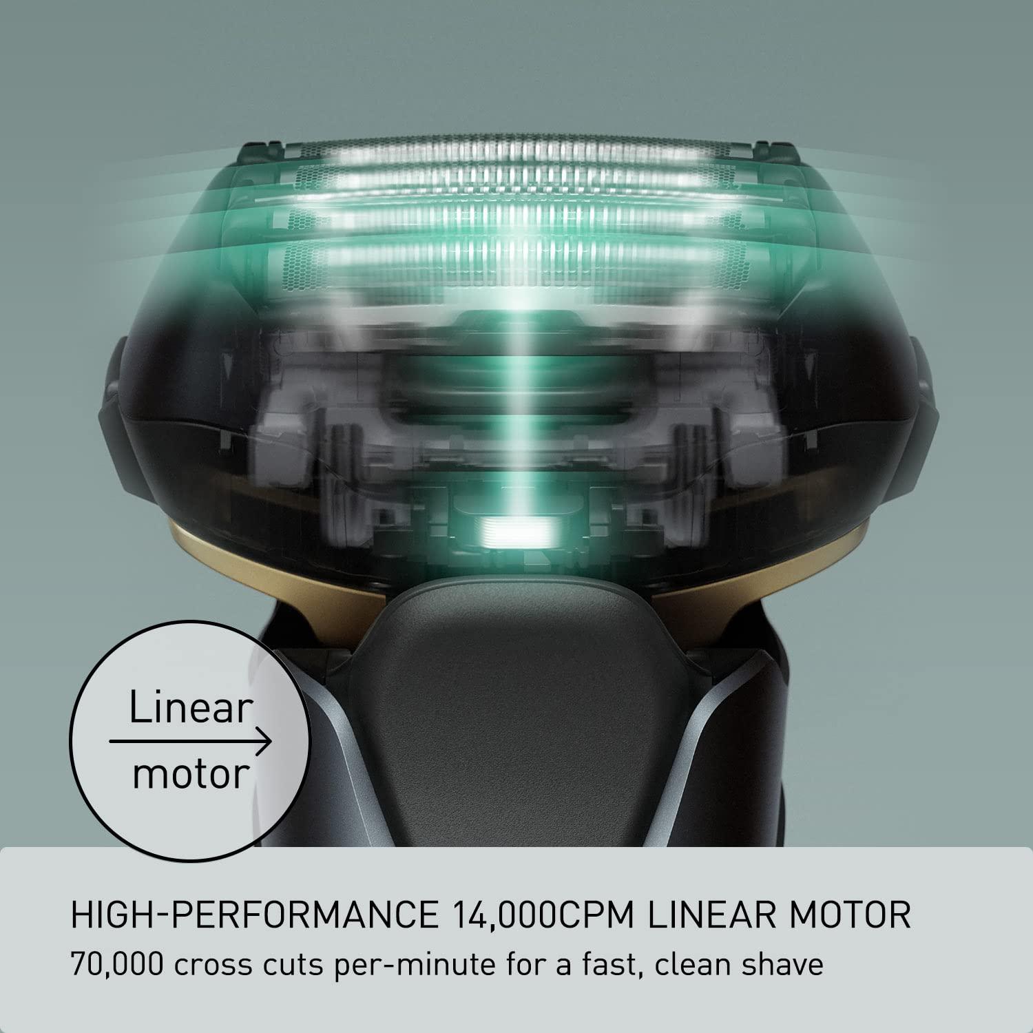 Afeitadora eléctrica Panasonic ARC5 ES-LV67-K 5 cuchillas negra