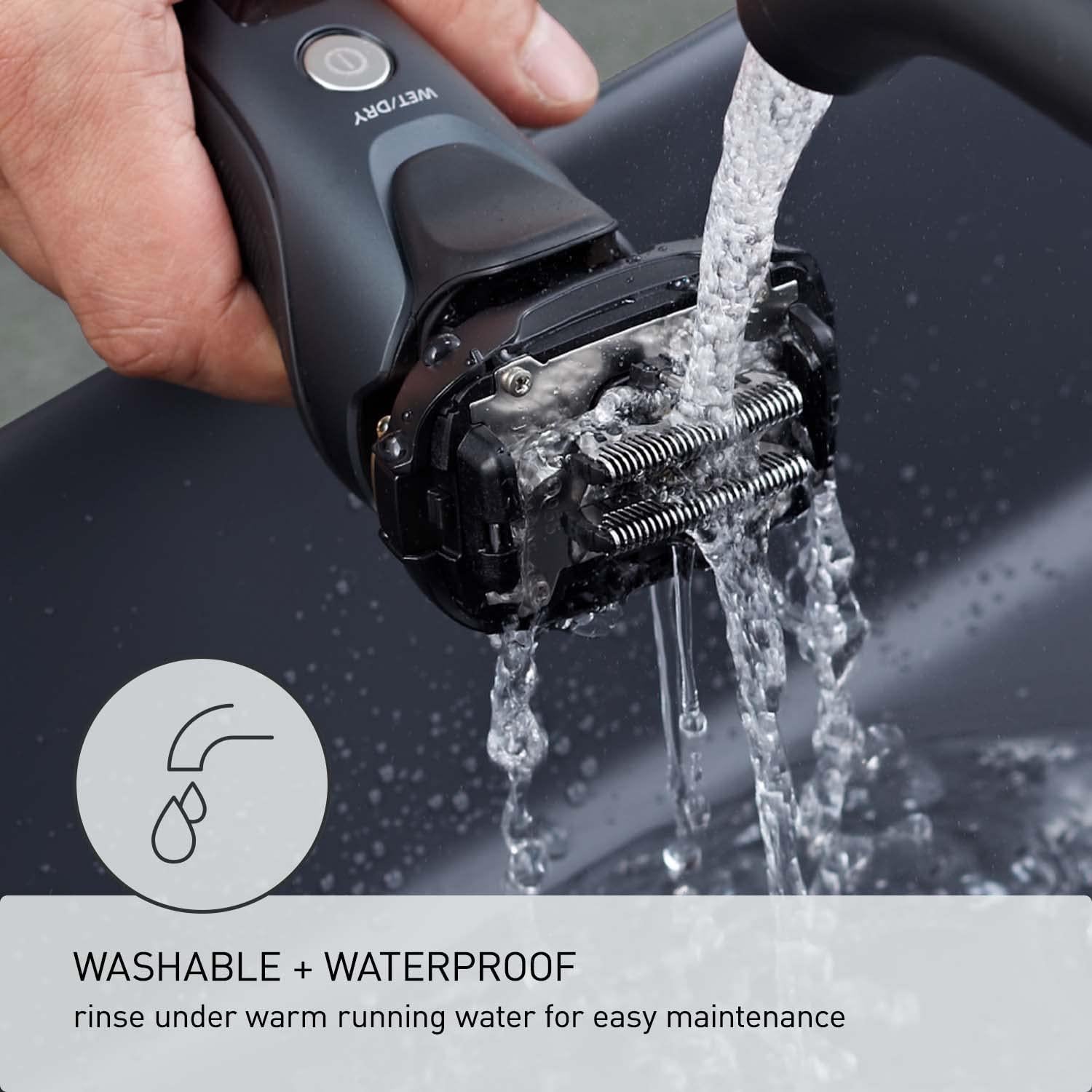 Afeitadora eléctrica Panasonic ARC5 ES-LV67-K 5 cuchillas negra