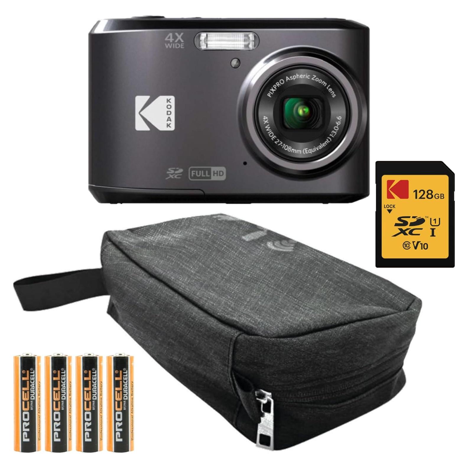 Cámara Digital Kodak PIXPRO FZ45 Zoom 16MP Full HD 128GB