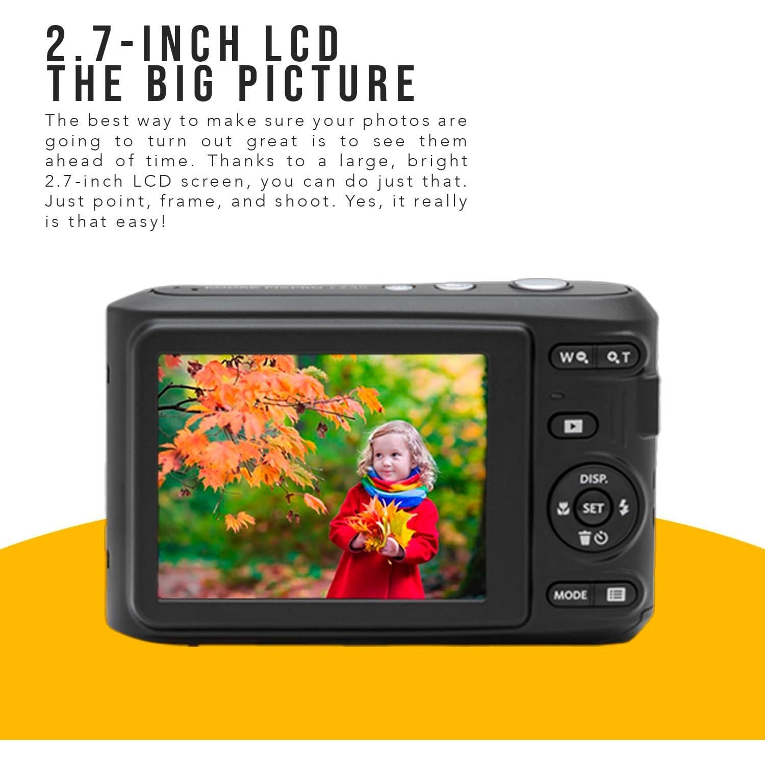 Cámara Digital Kodak PIXPRO FZ45 Zoom 16MP Full HD 128GB