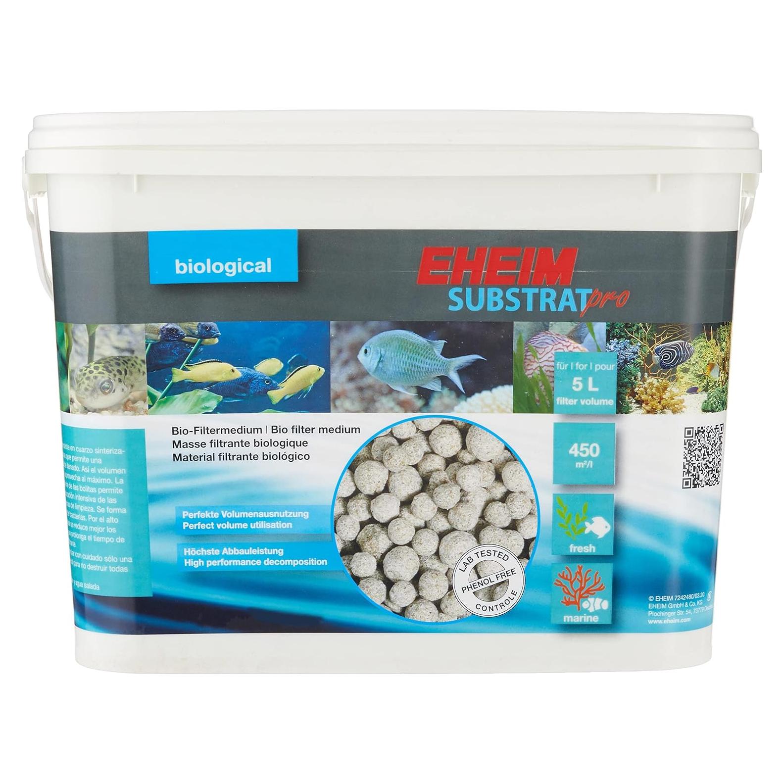 EHEIM Substrato Pro Filtro Biológico 5L Vidrio Sinterizado