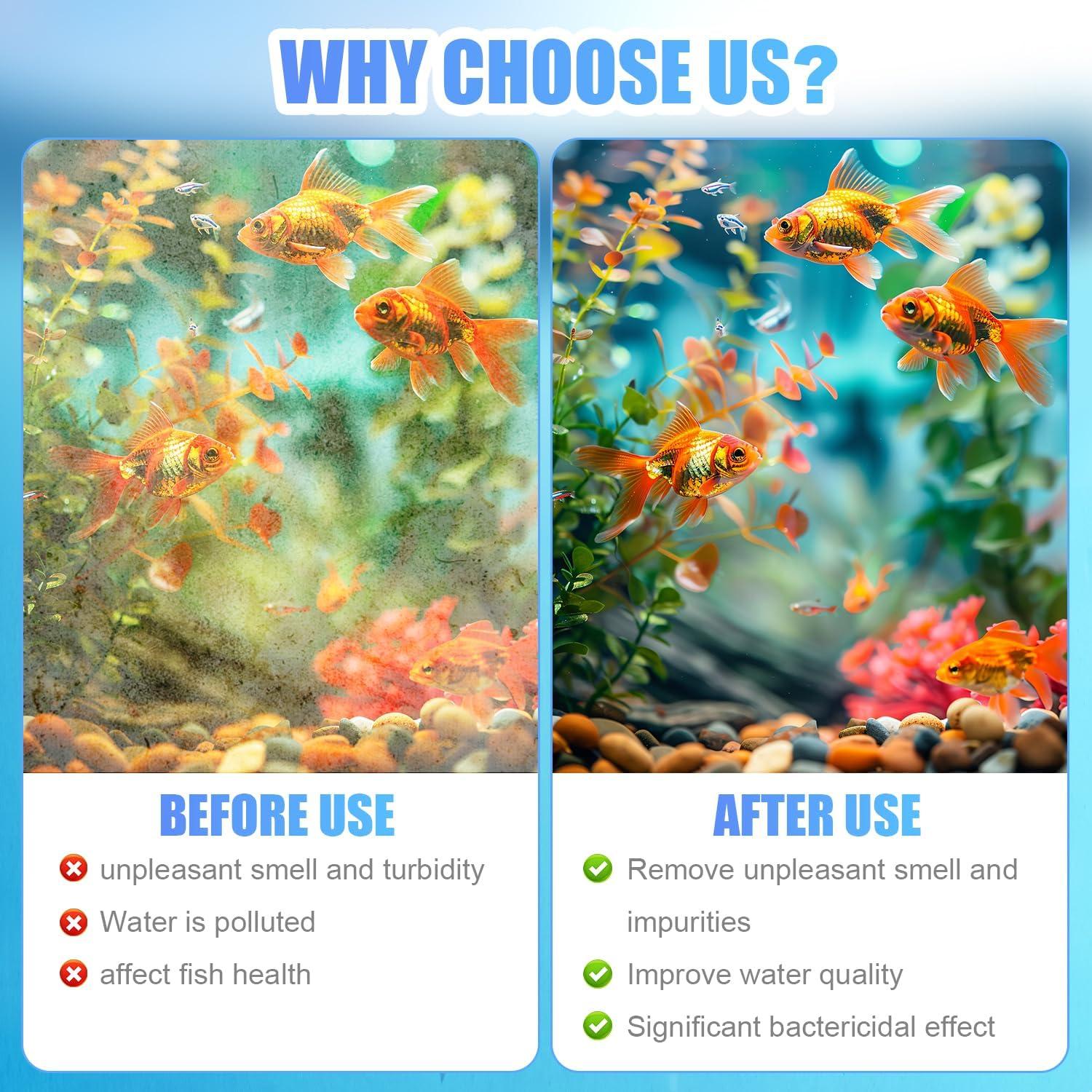 Cartuchos de Filtro Acuario BOXOB 10pcs Tamaño E para Marineland