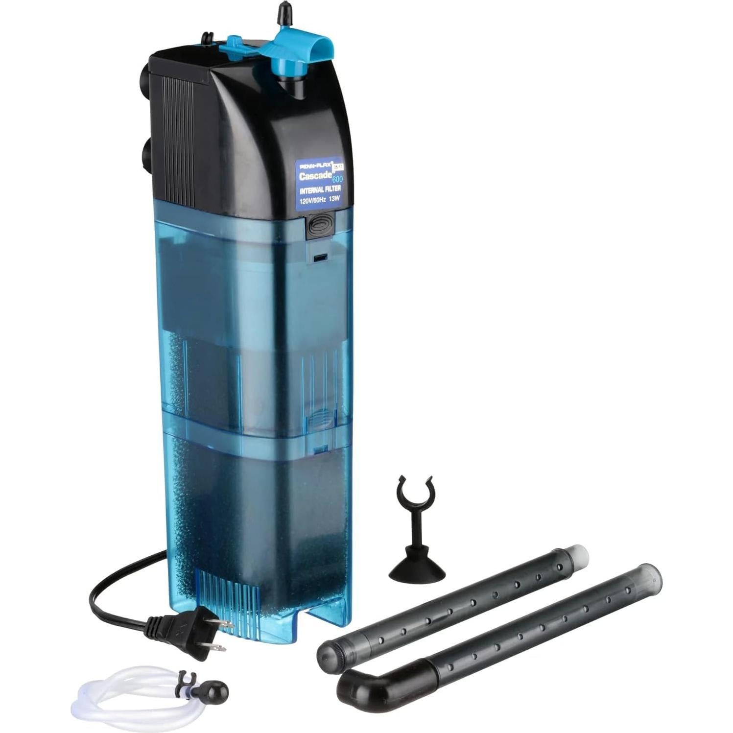 Filtro Interno Sumergible Penn-Plax Cascade 600 para Acuarios