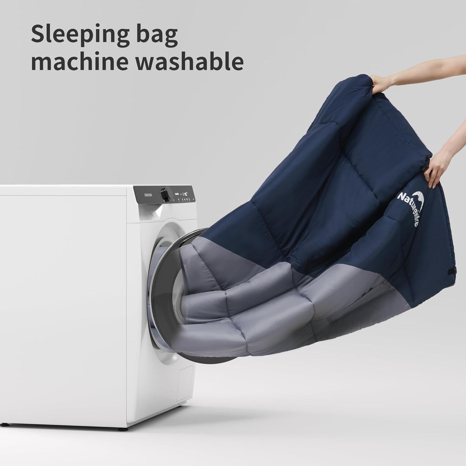 Saco de dormir Naturehike verde 3 estaciones 8.5°C liviano