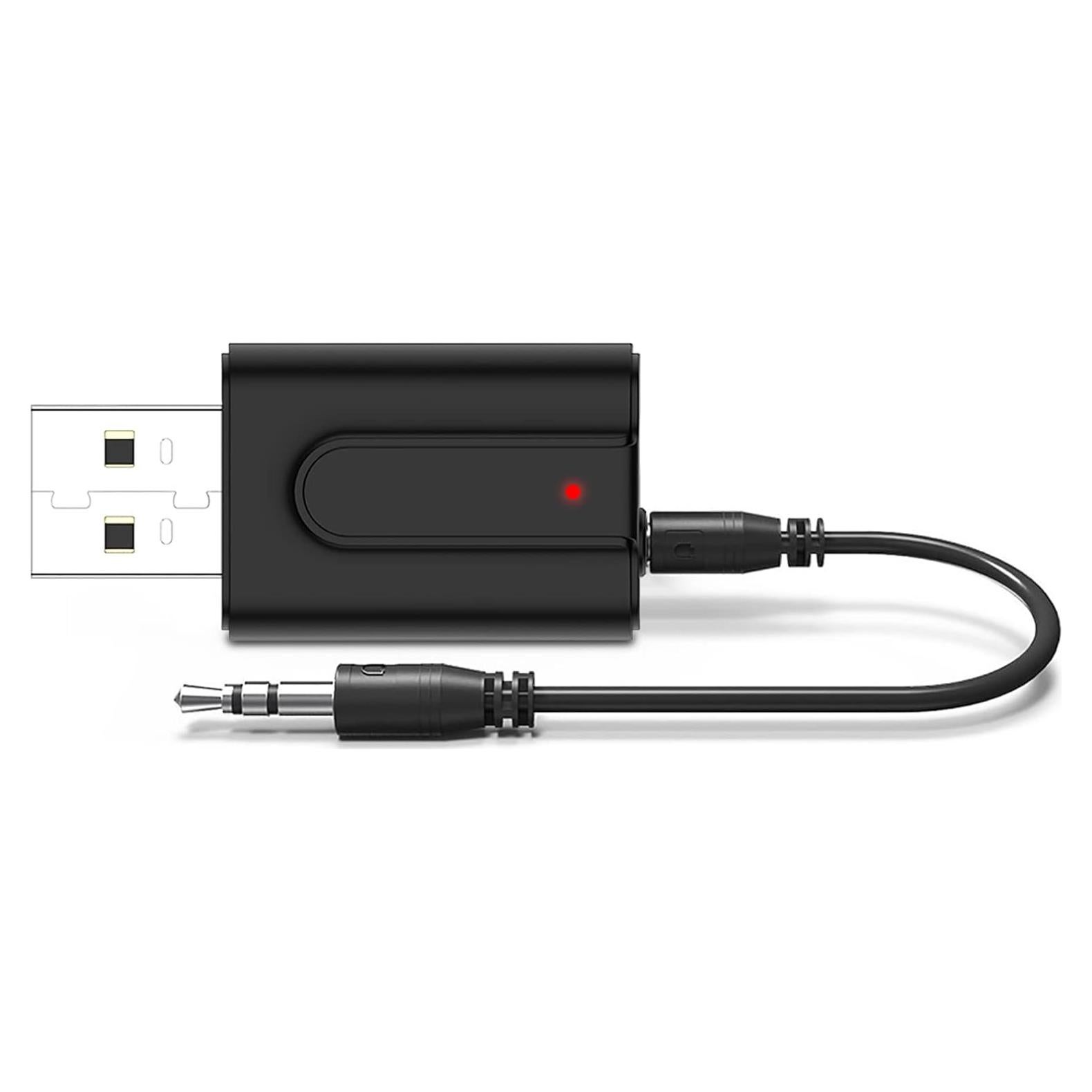 Transmisor Receptor Bluetooth 5.0 Wodgreat Mini 2-en-1 AUX 3.5mm