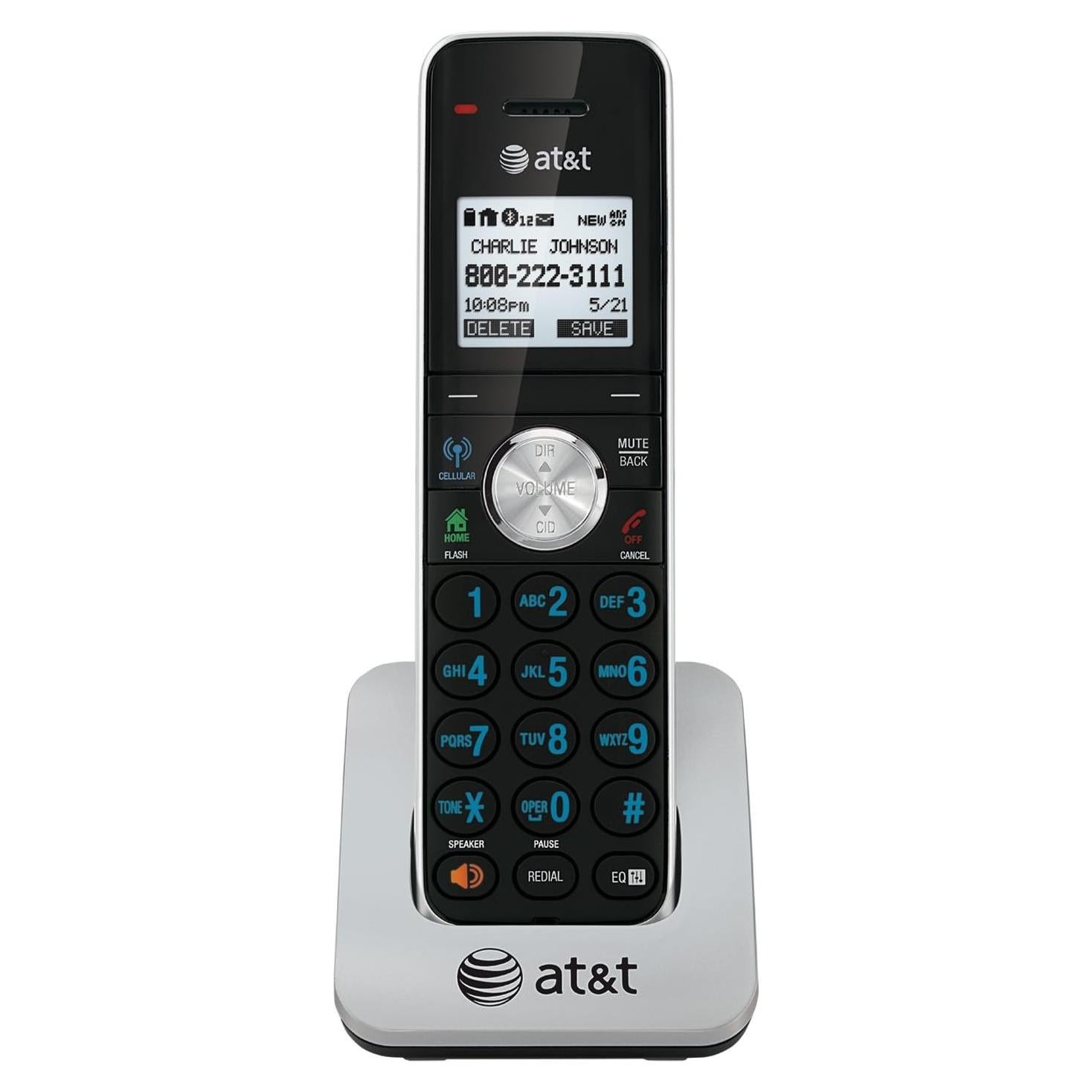 Teléfono Inalámbrico AT&T TL90071 con Audio HD y Cargador