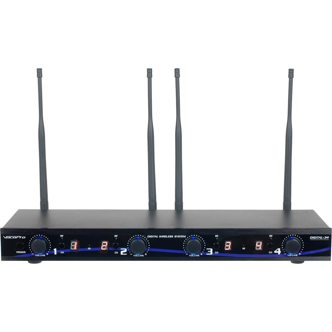 Sistema Inalámbrico Digital 4 Canales VocoPro Digital-34-Ultra