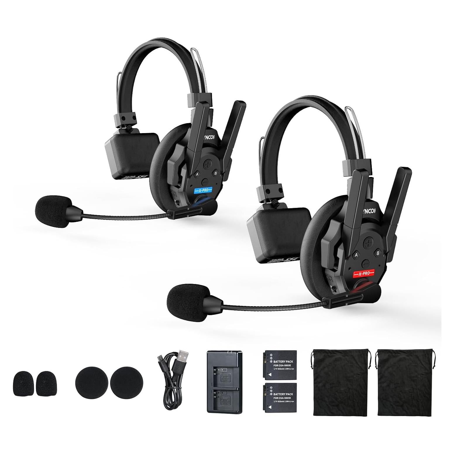 Auriculares Inalámbricos SYNCO Xtalk XPRO2 con Cancelación de Ruido