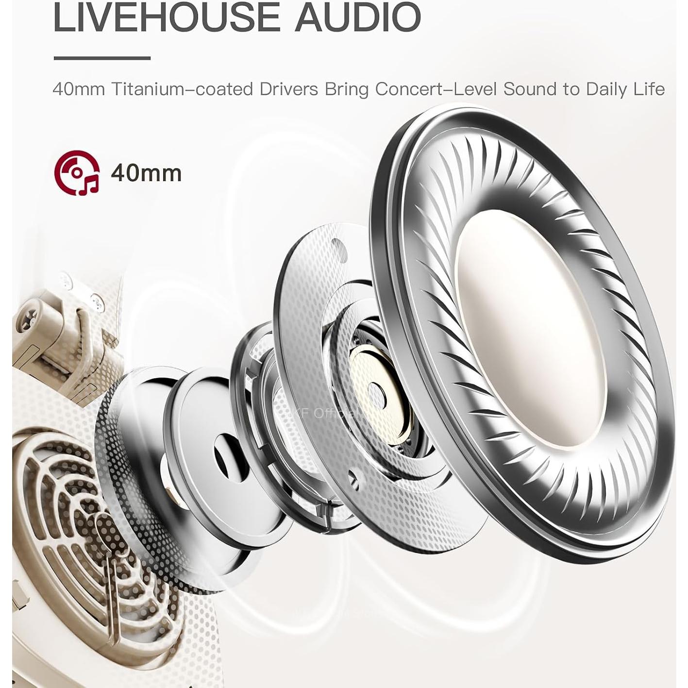 Auriculares Inalámbricos Bluetooth iKF E2 Retro 90H Sonido 3D