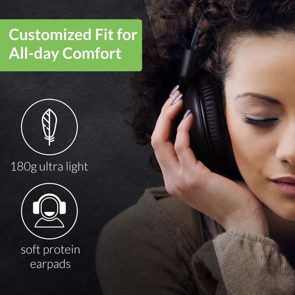 Auriculares Bluetooth Avantree C519M con Micrófono - 40hrs Juego