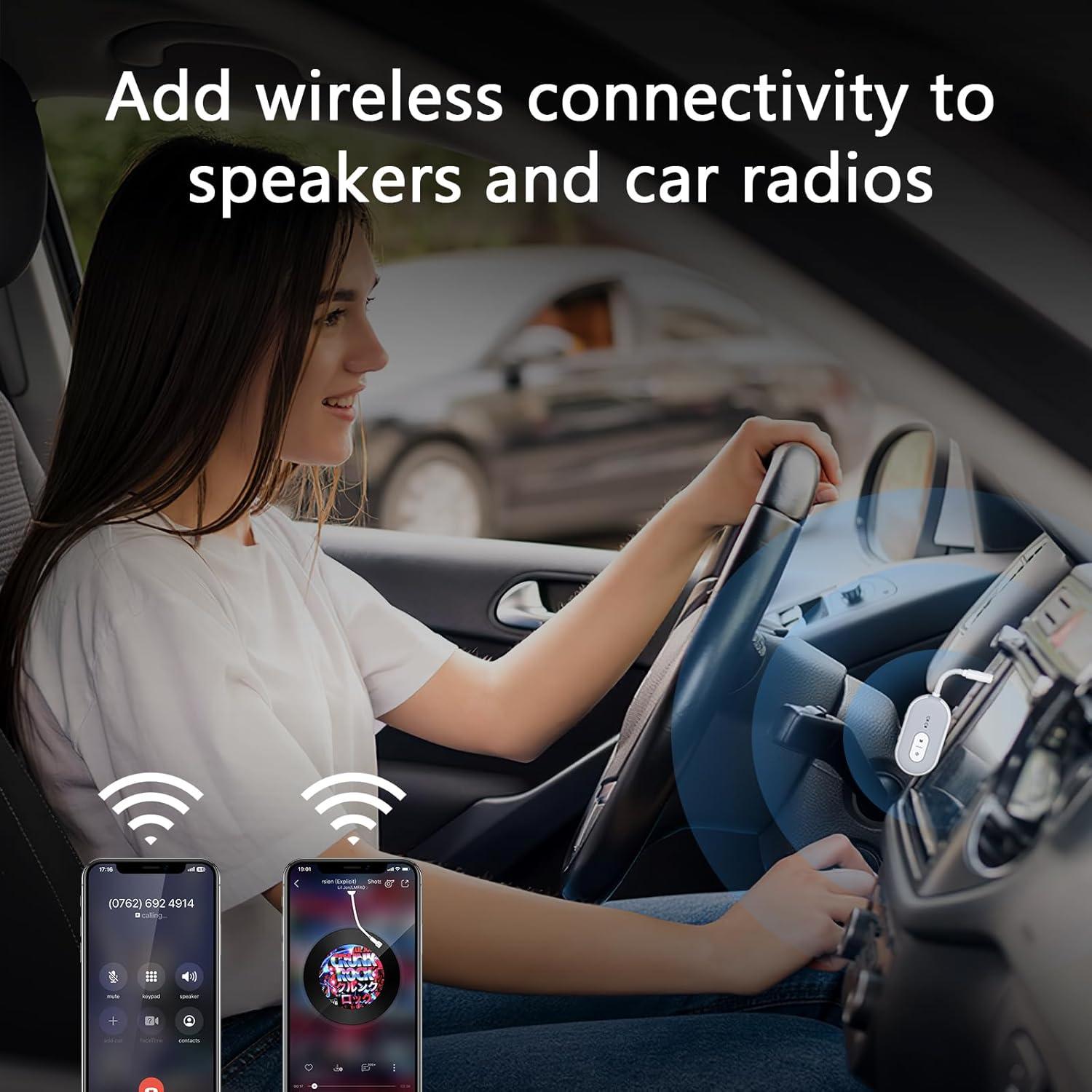 Adaptador Bluetooth 5.3 OQIMAX Transmisor Receptor 2-en-1