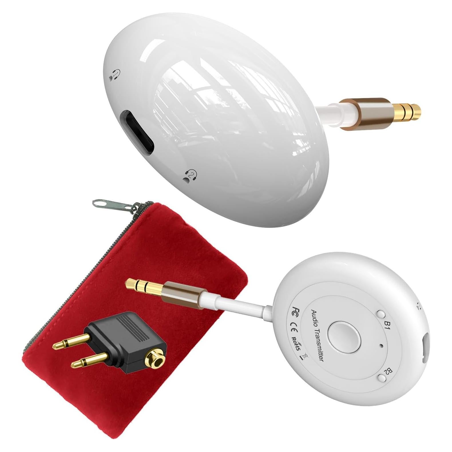 Adaptador Transmisor Bluetooth 5.3 Zhongzhi para Aviones