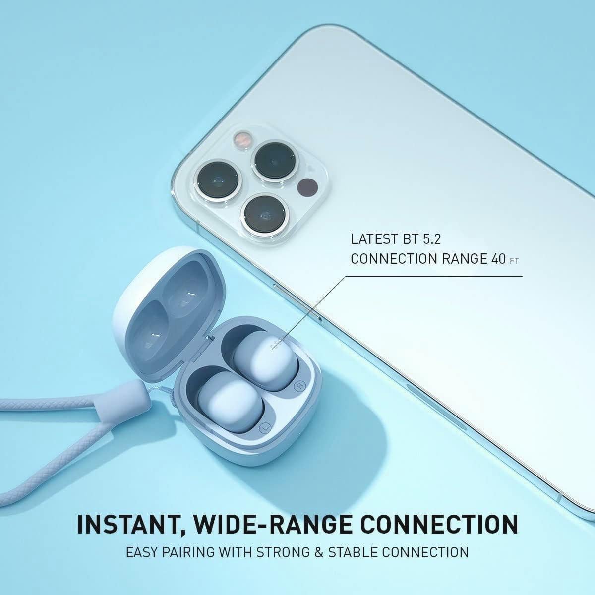 Auriculares Inalámbricos KENKUO Y6 Azul 2.5g Bluetooth 5.3