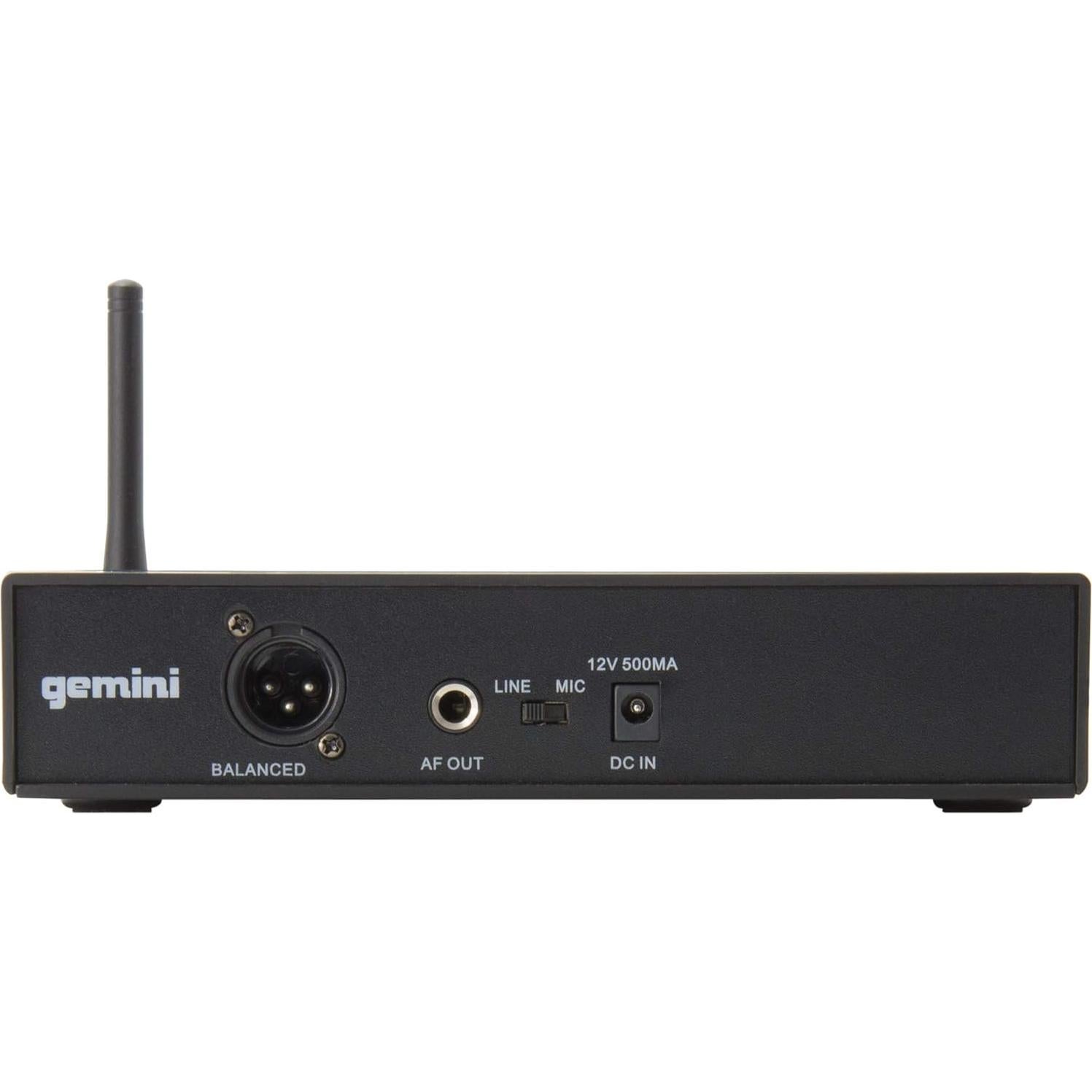 Sistema de Micrófono Inalámbrico Gemini Sound UHF-6100HL - Diadema y Lavalier