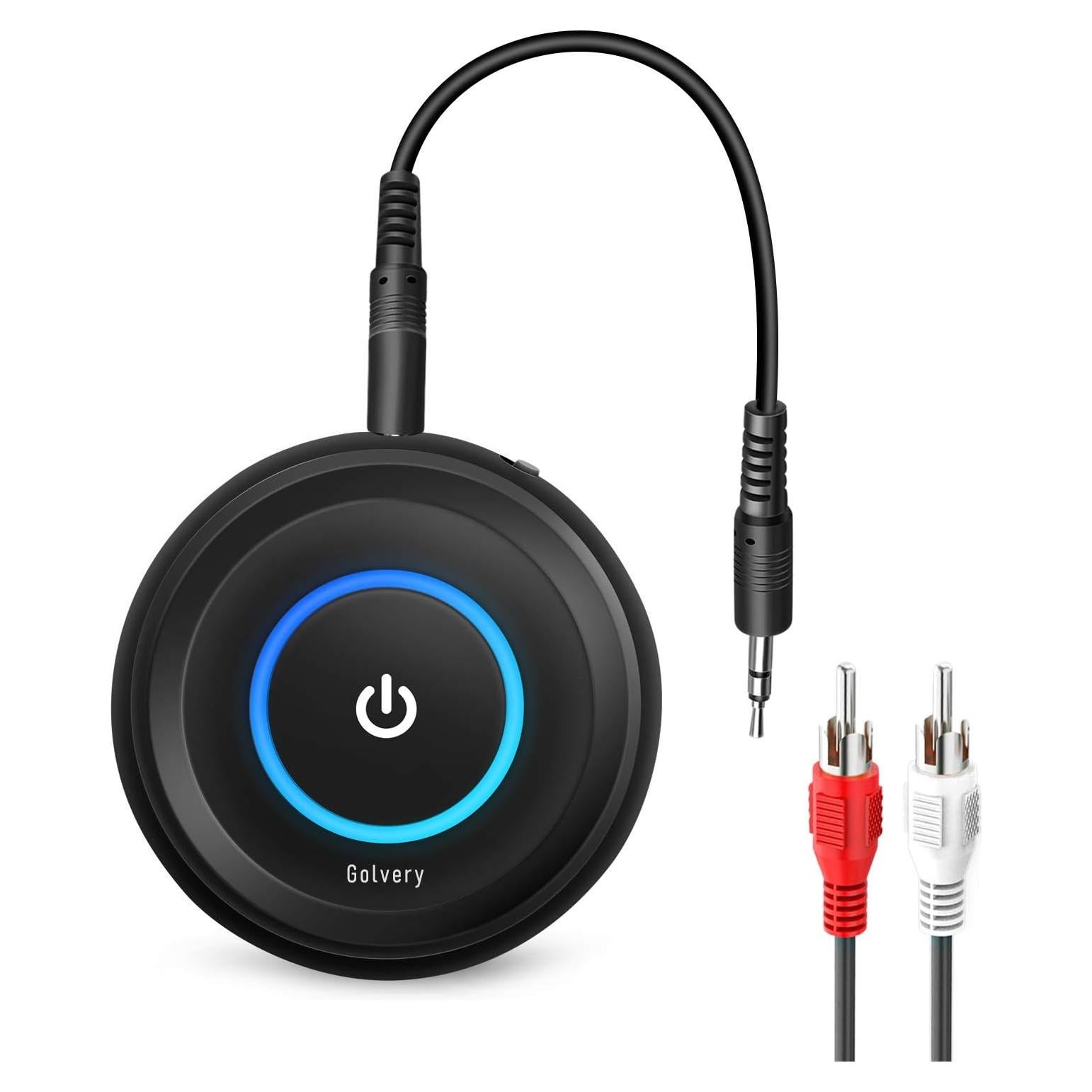 Transmisor Receptor Bluetooth 5.3 Golvery BTI-018 2 en 1