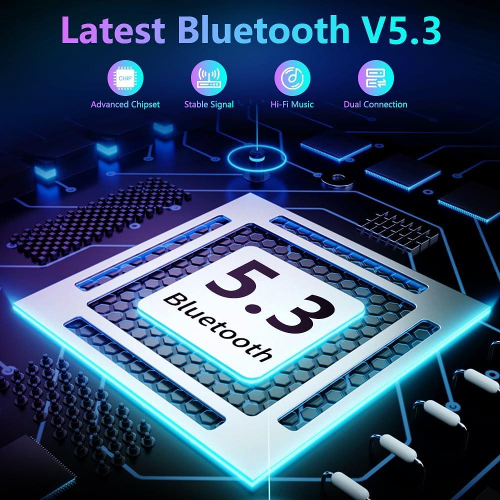 Transmisor Receptor Bluetooth 5.3 Golvery BTI-018 2 en 1