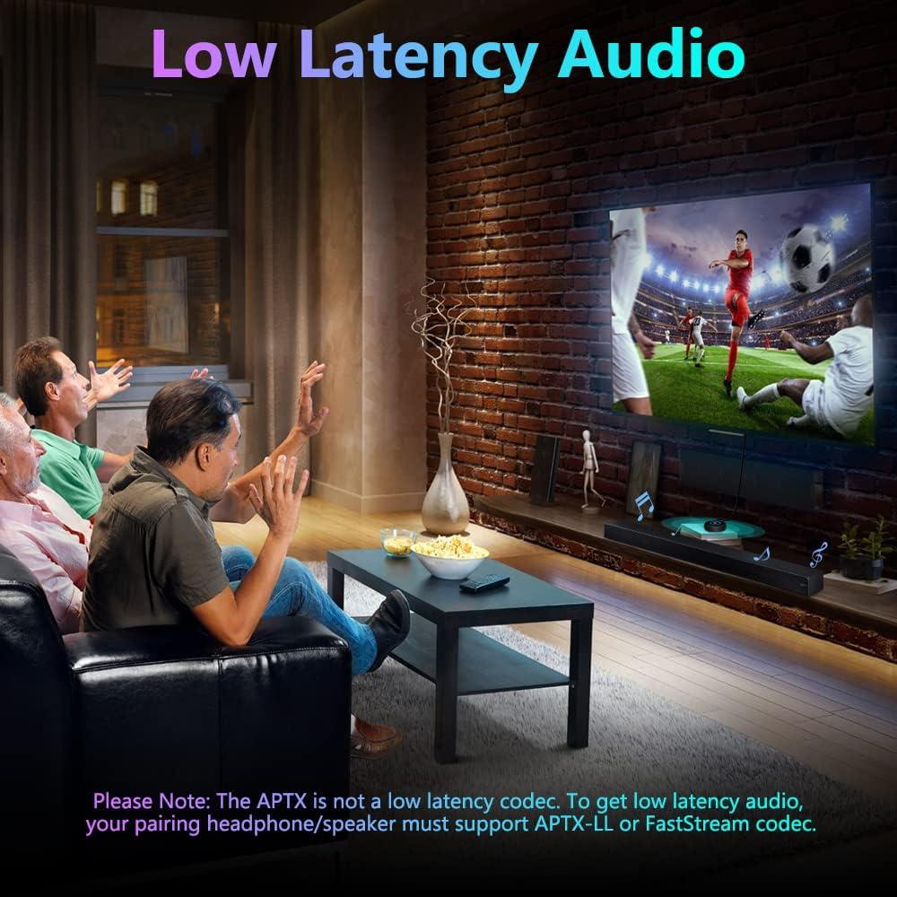 Transmisor Receptor Bluetooth 5.3 Golvery BTI-018 2 en 1