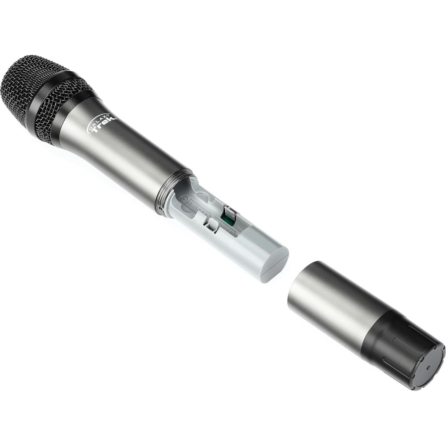 Sistema Micrófono Inalámbrico Dual UHF Galaxy Trek GTU-SHP5AB