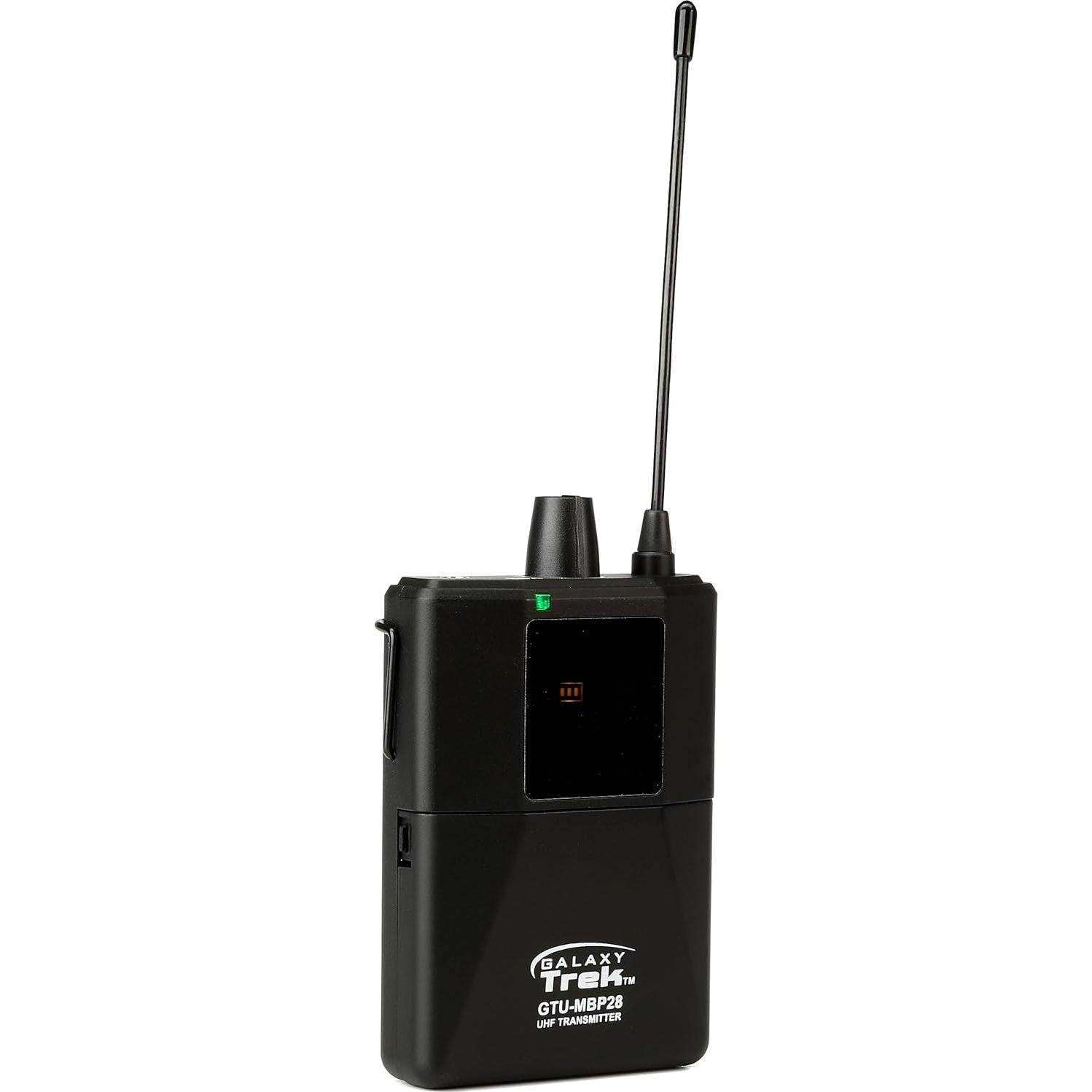 Sistema Micrófono Inalámbrico Dual UHF Galaxy Trek GTU-SHP5AB