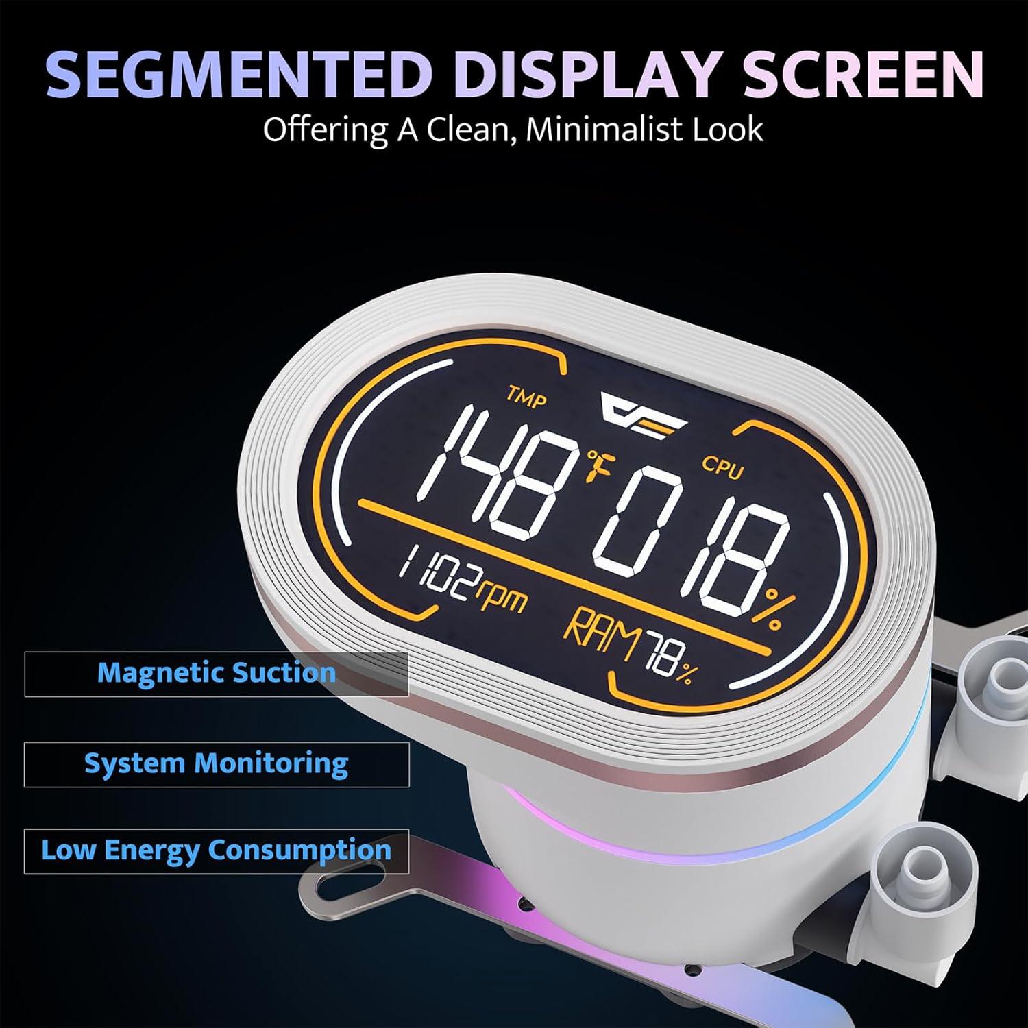 Enfriador de CPU Líquido darkFlash DH360D 360mm ARGB PWM