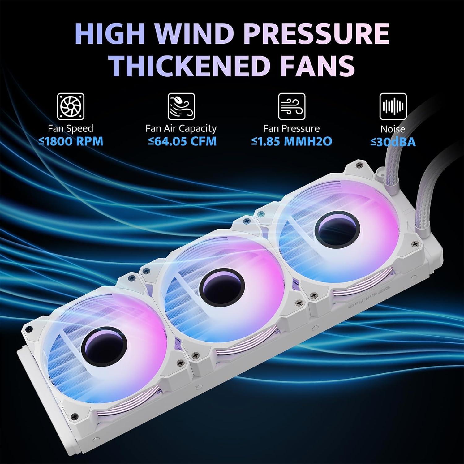 Enfriador de CPU Líquido darkFlash DH360D 360mm ARGB PWM