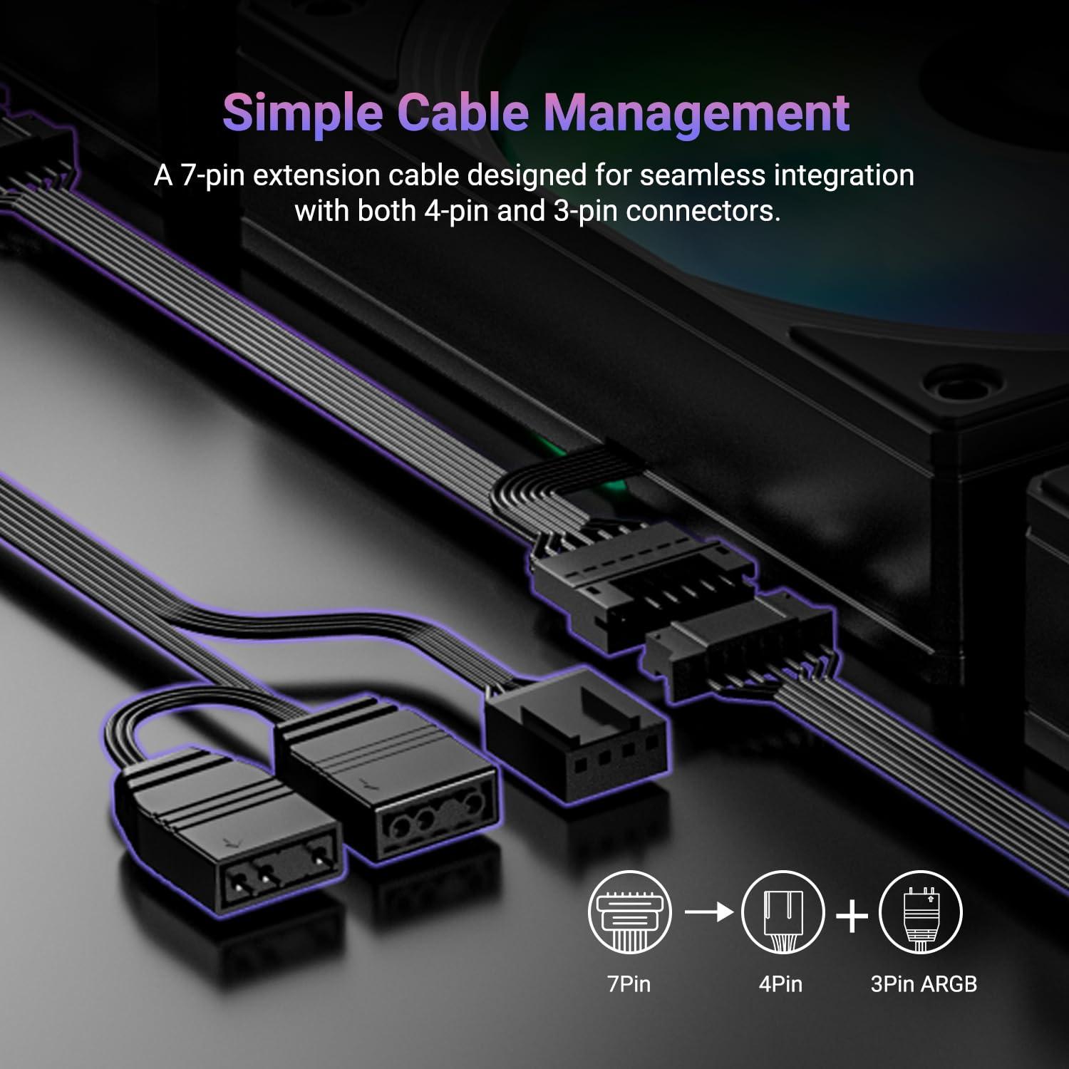Enfriador de CPU Líquido ID-COOLING FX240 INF 240mm ARGB