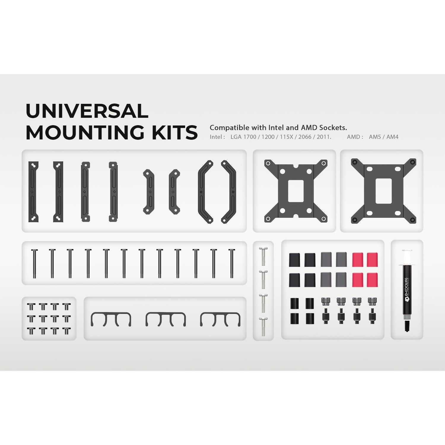 Enfriador Líquido de CPU ID-COOLING SL360 Blanco AIO 360mm
