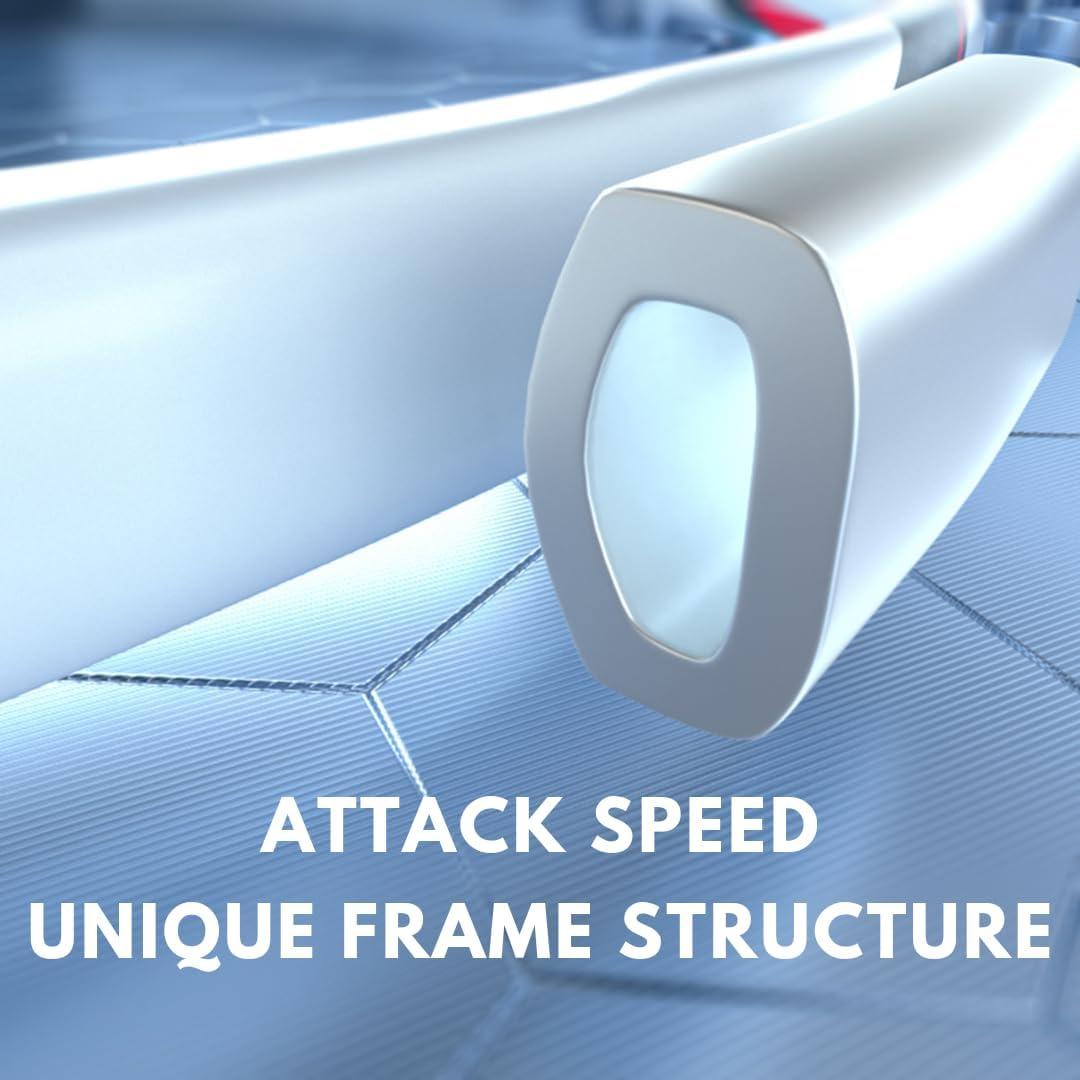 Set de Bádminton Profesional Kawasaki 2 Raquetas Grafito 3 Volantes