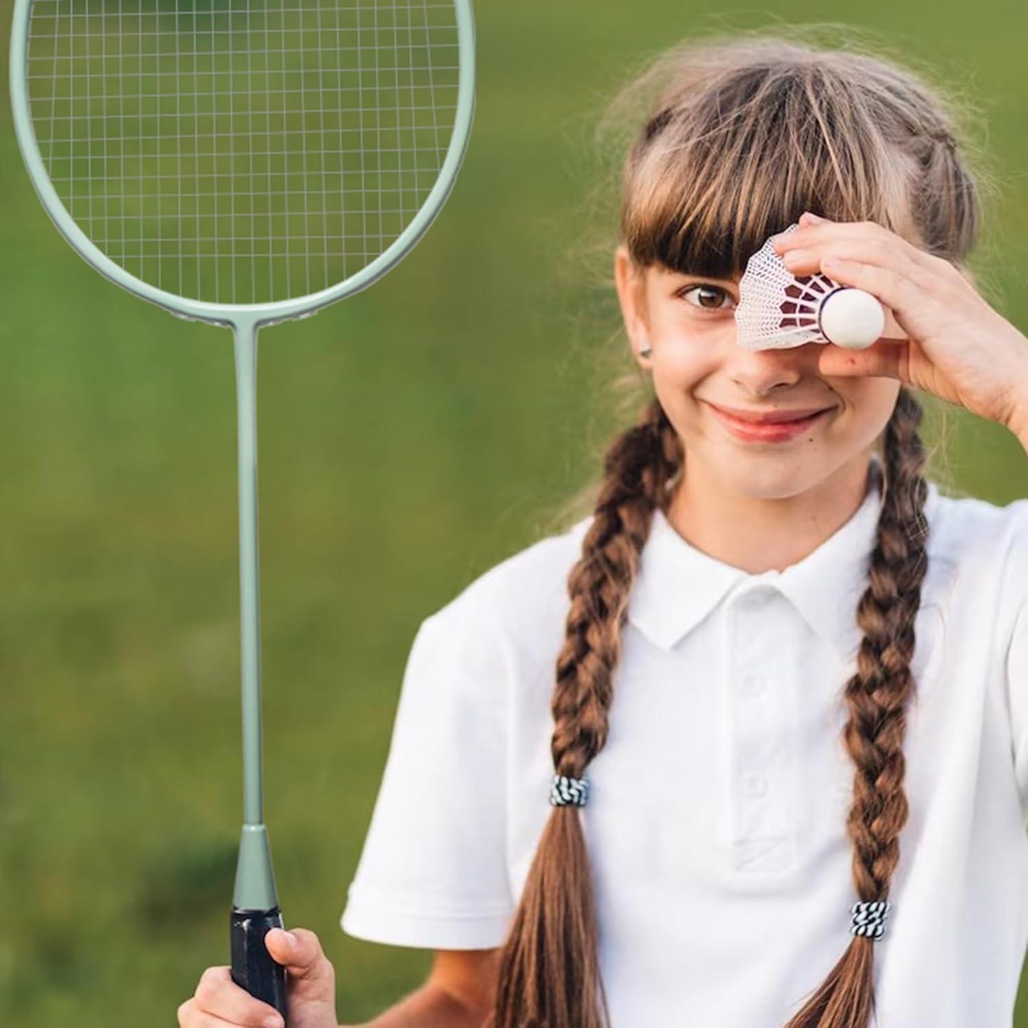 Conjunto de 4 Raquetas de Bádminton Senston YP-1100 - Fibra de Carbono, 90g