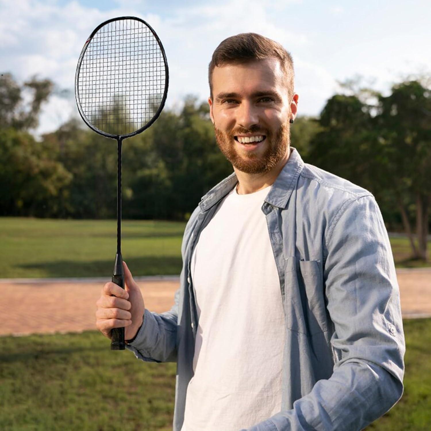 Set de Raquetas de Bádminton Senston N80 - Fibra de Carbono 5U