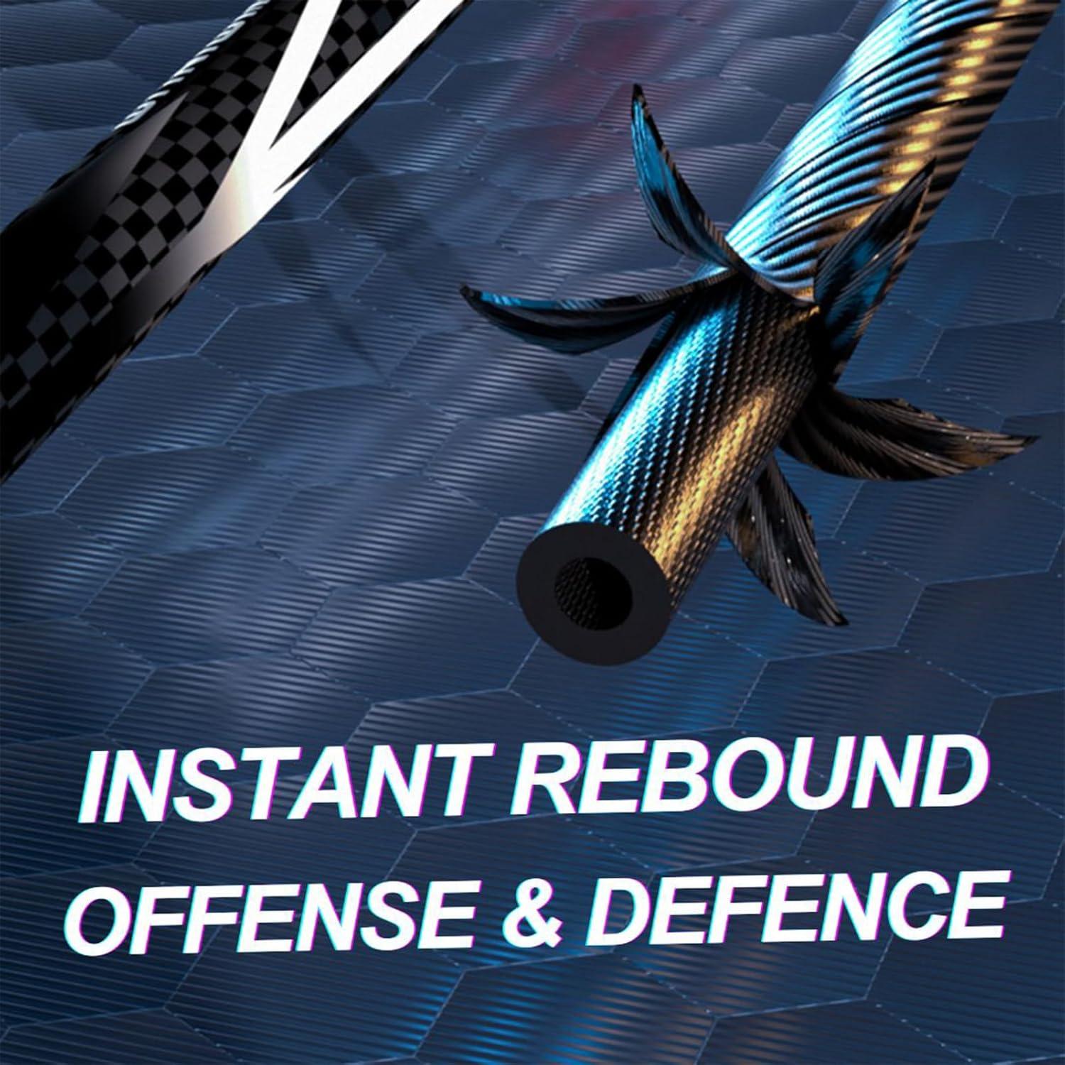 Set de Bádminton Kawasaki 2 Raquetas 3 Volantes Bolsa