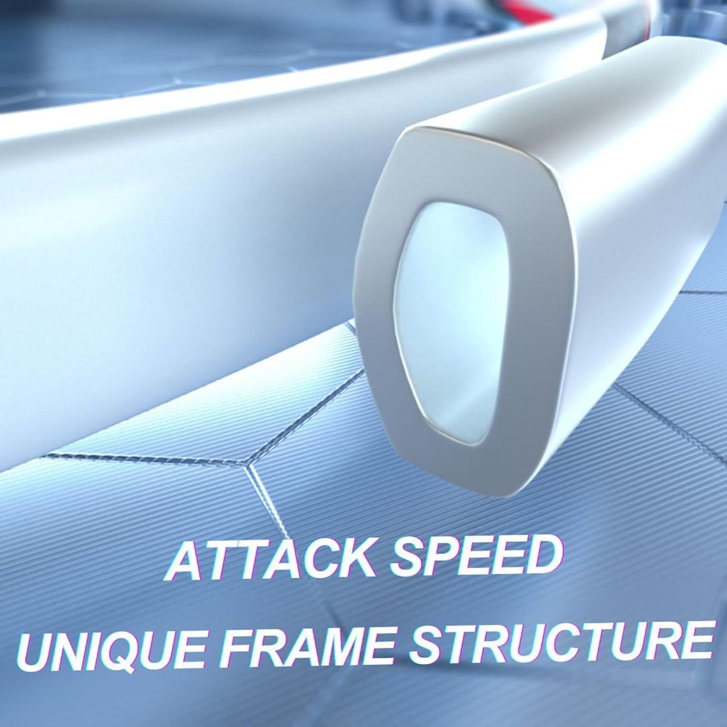 Set de Bádminton Kawasaki 2 Raquetas 3 Volantes Bolsa