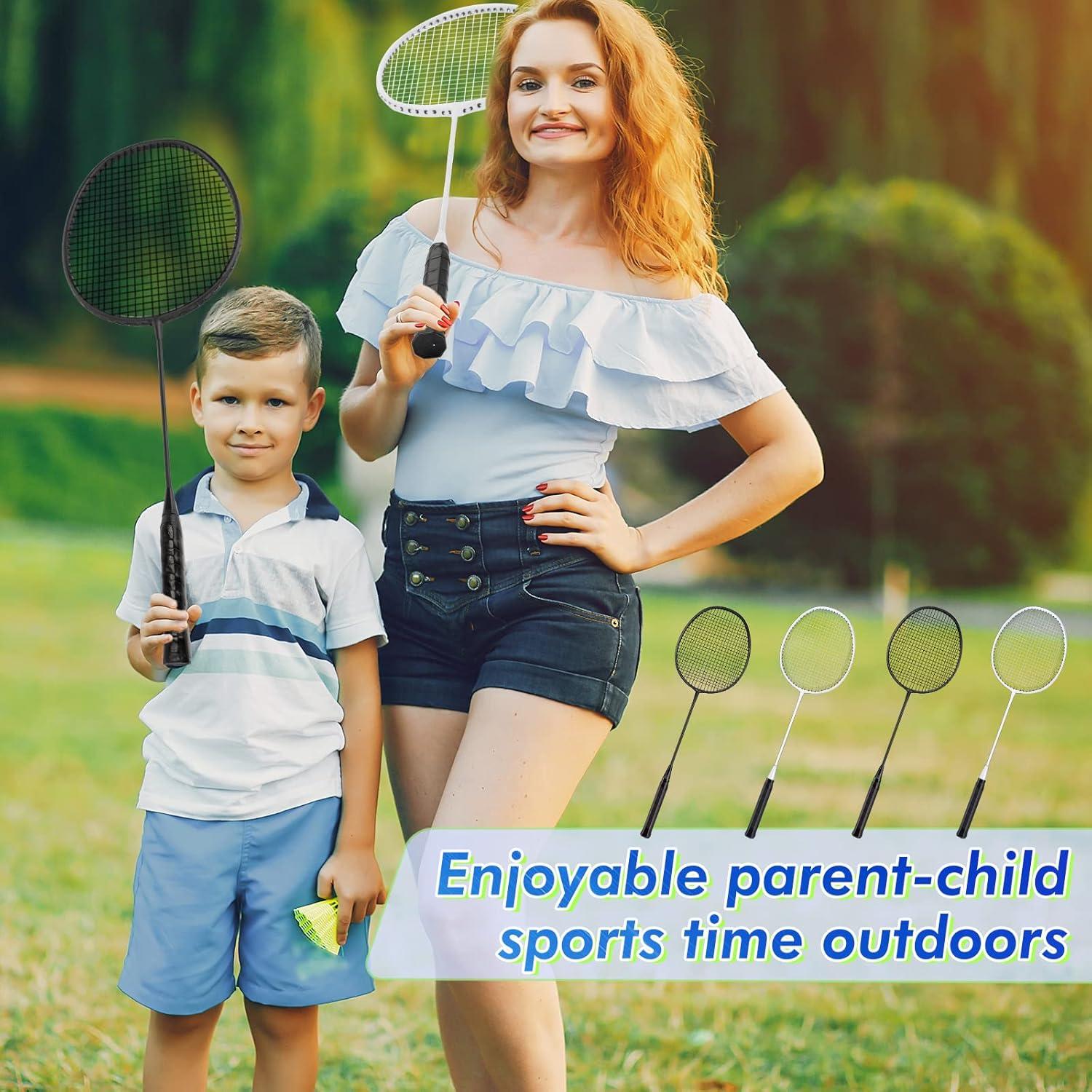 Set de Bádminton Chitidr 20 Raquetas 24 Volantes y 6 Bolsas