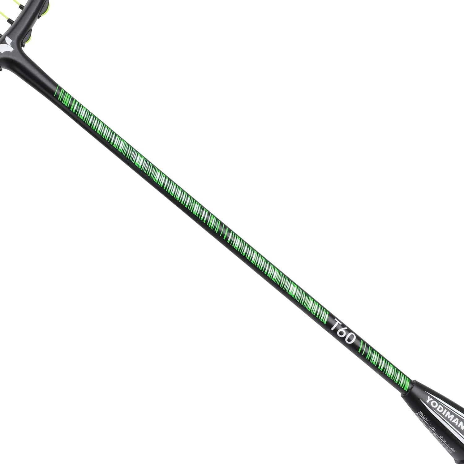 Paquete de 4 Raquetas de Bádminton YPyroblaze de Grafito 75g