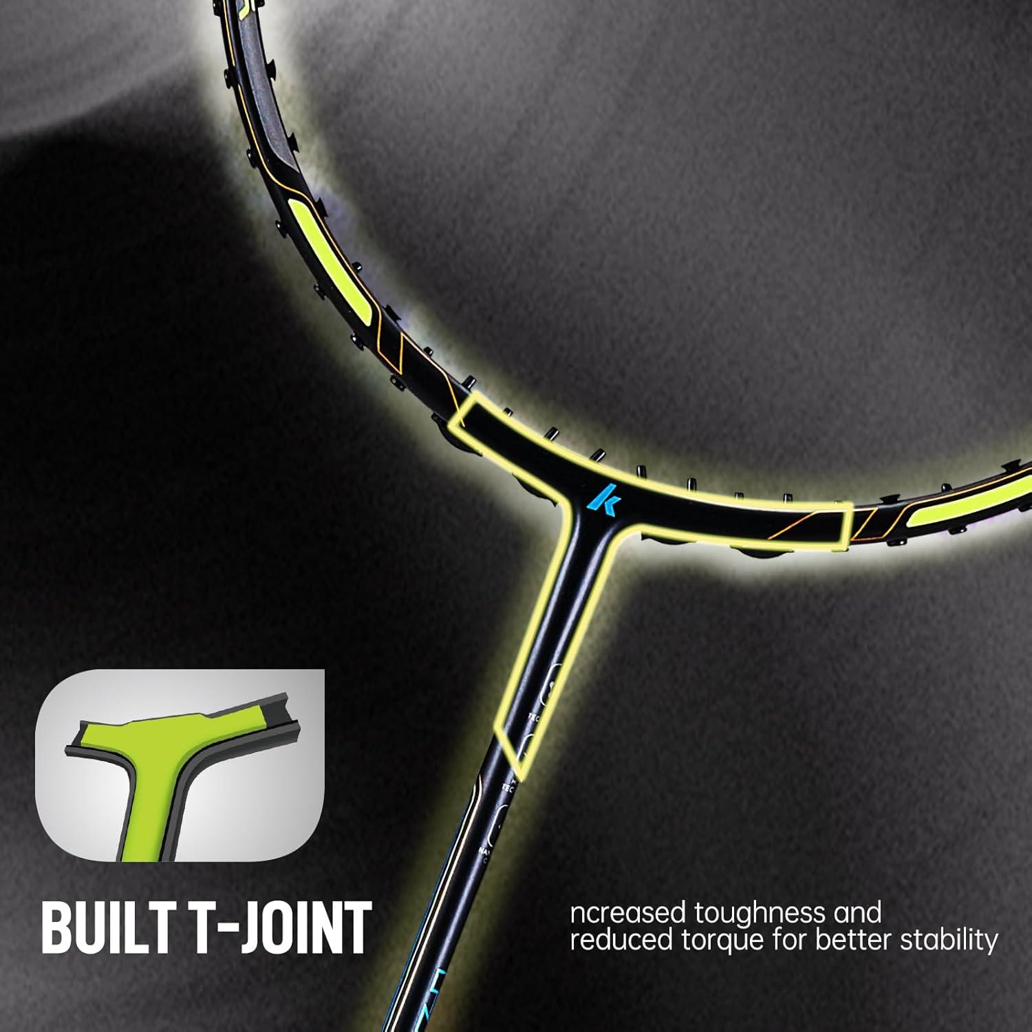 Raqueta de Bádminton Kawasaki Pasión P22 Grafito 84g