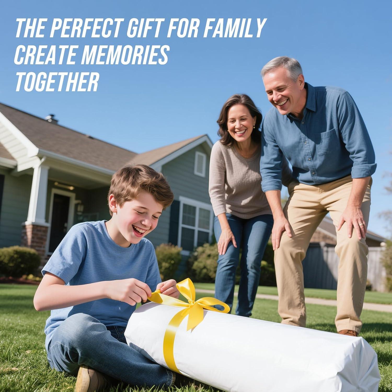 Juego de Bádminton Profesional Patiassy con Red y 4 Raquetas