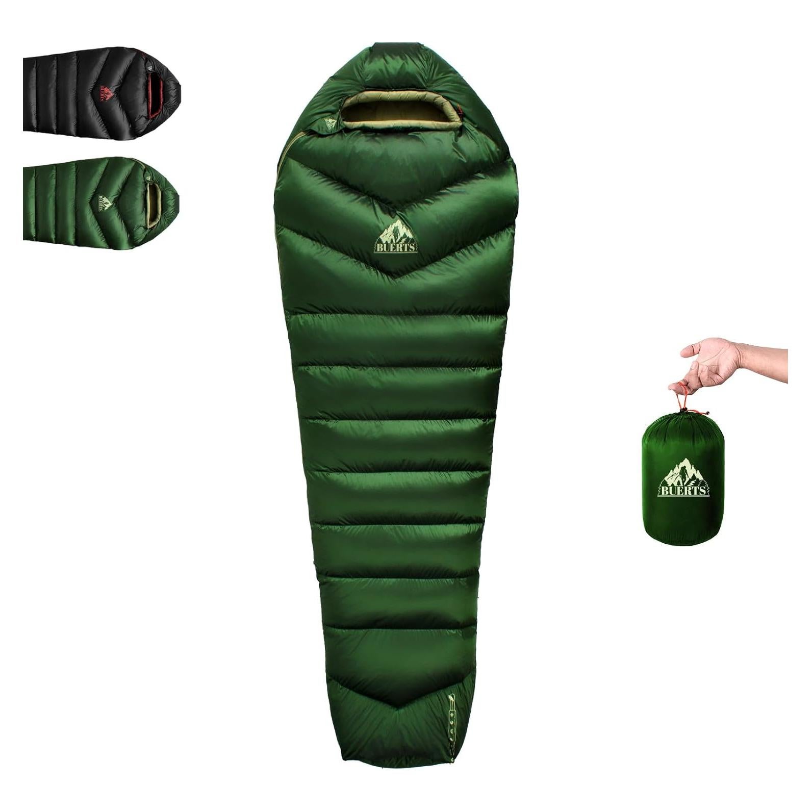 Saco de dormir ultraligero BUERTS 3 estaciones 220x80 cm