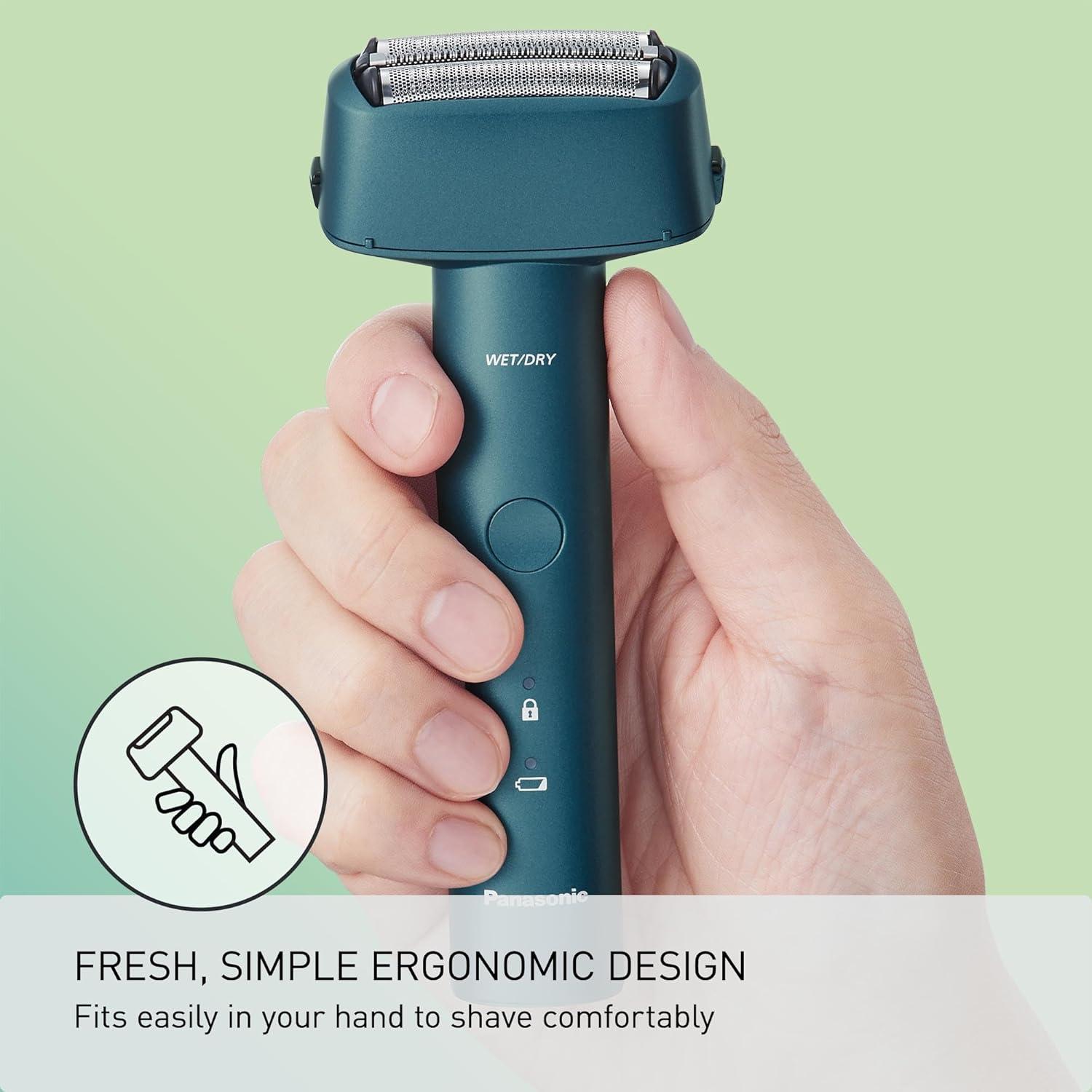 Afeitadora Eléctrica Panasonic ES-RM3B-A Húmeda y Seca