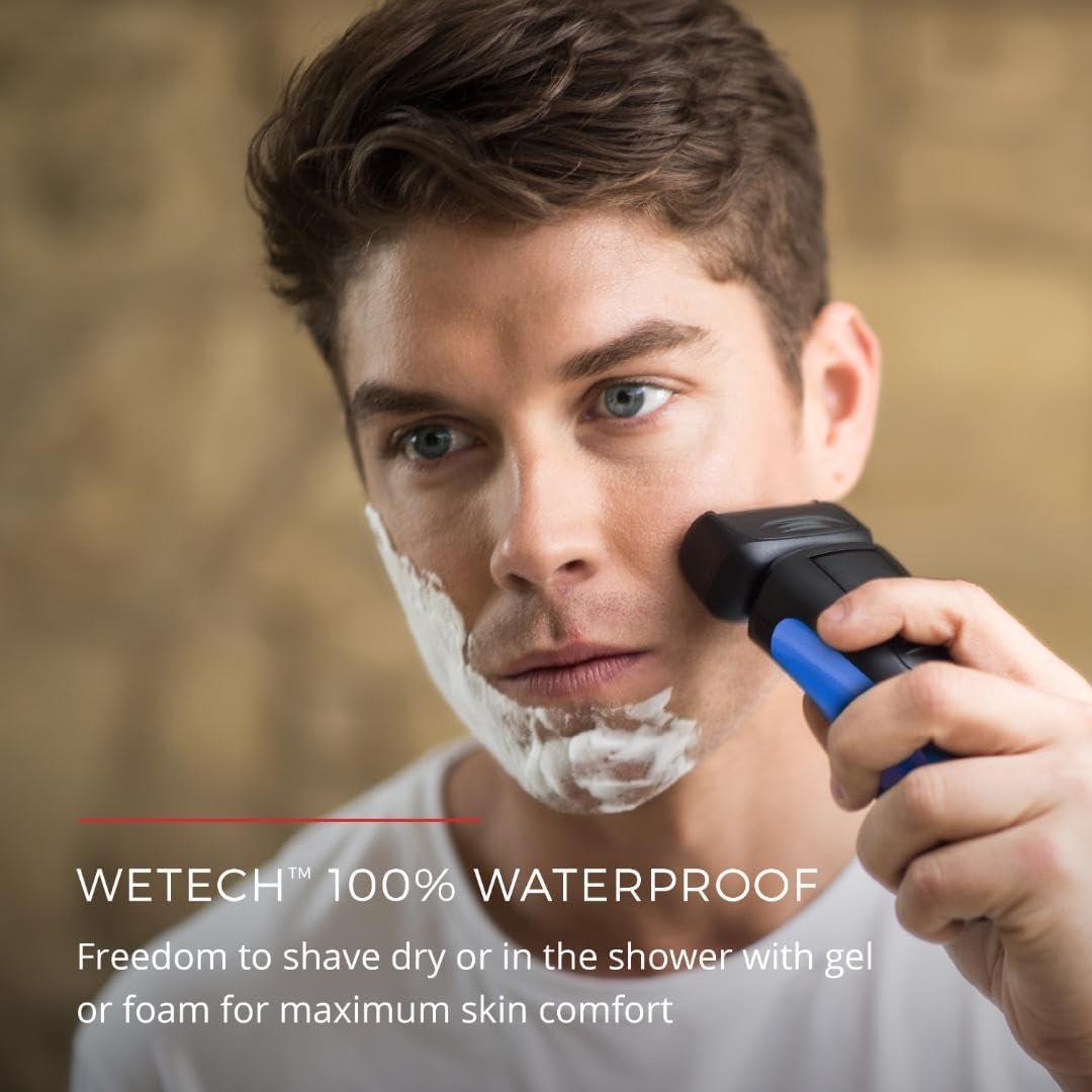 Afeitadora eléctrica Remington Comfort Series PF7400E azul