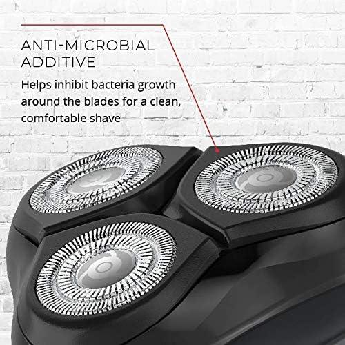 Afeitadora Rotativa Inalámbrica Remington R5000, Titanio, 60 min