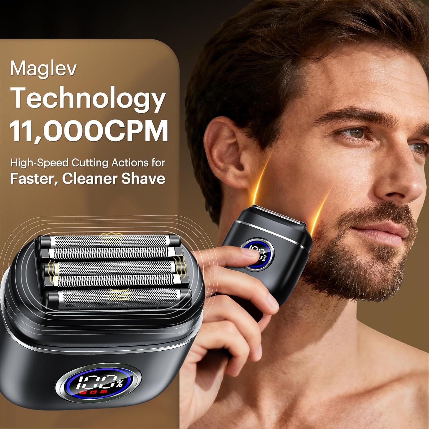 Afeitadora eléctrica TOPWILL FX80 5 cuchillas USB-C impermeable